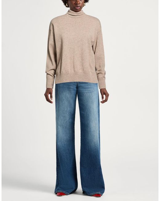 Weekend by Maxmara Natural Turtleneck Wool, Cashmere