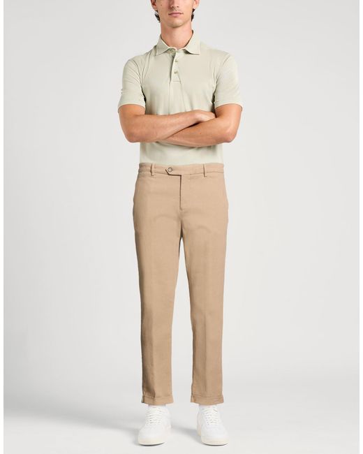 Berwich Natural Light Pants Cotton, Elastane for men