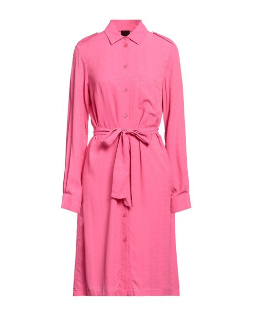 Pinko Pink Midi-Kleid