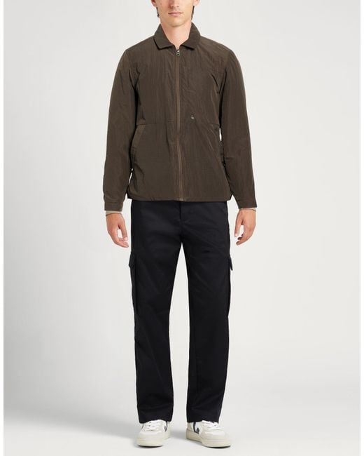 G-Star Brown Jacket Recycled Polyamide, Polyamide for men
