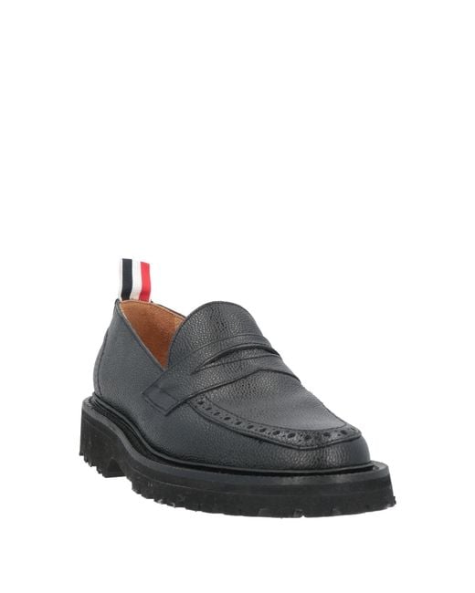 Thom Browne Gray Loafers