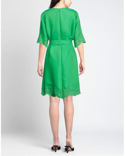 Boutique Moschino Green Mini Dress