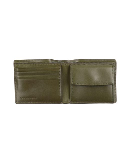 The Bridge Green Wallet for men