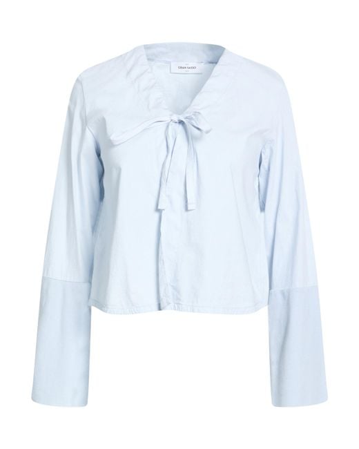 Gran Sasso Blue Sky Top Cotton, Polyamide, Elastane