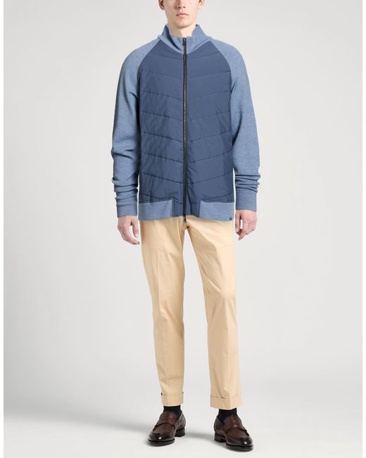 Paul & Shark Blue Jacket Virgin Wool, Polyester for men