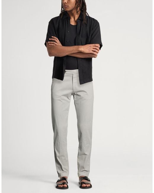 Berwich Gray Pants for men