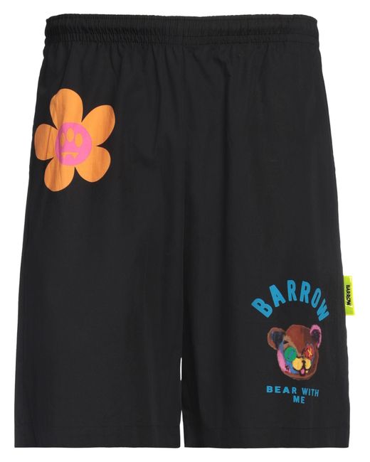 Barrow Black Shorts & Bermuda Shorts Cotton for men
