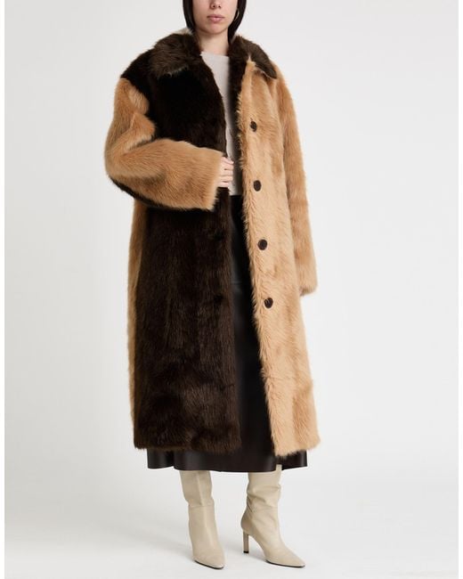 Stand Studio Brown Shearling & Teddy