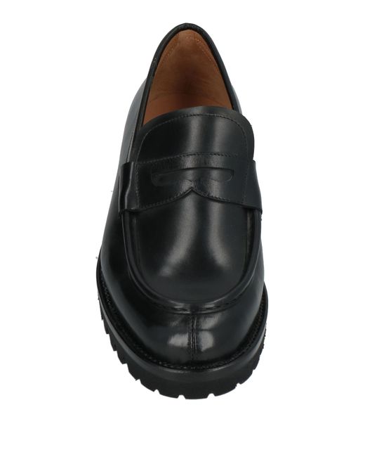 Testoni Black Loafer for men