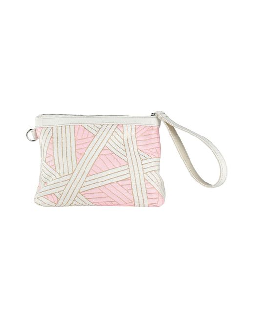 Missoni Pink Nastri Beauty Cm.30X20 -- Beauty Case Cotton, Viscose, Polyester, Acrylic