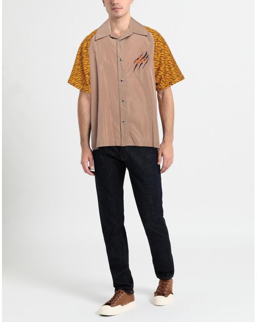 Just Don Brown Shirt for men