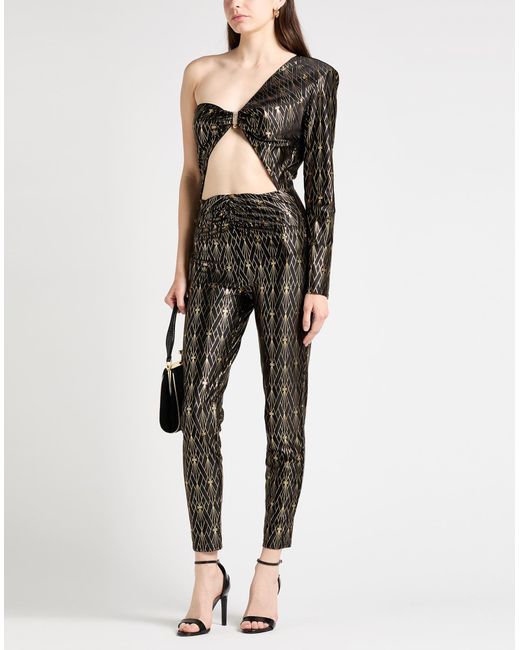 Elisabetta Franchi Black Jumpsuit Polyamide, Elastane