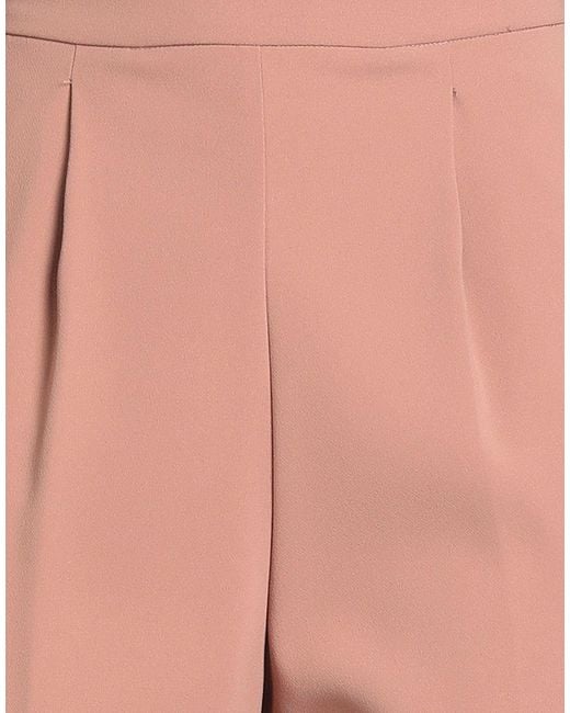 Pinko Pink Pants Polyester, Elastane