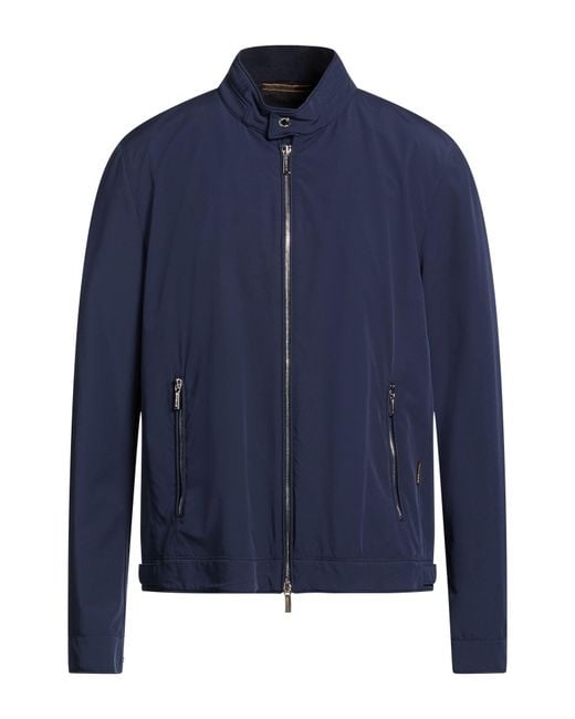 Moorer Blue Jacket Polyamide, Polyurethane for men