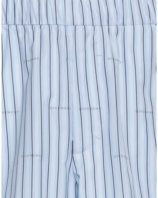 Givenchy Blue Casual Shorts for men