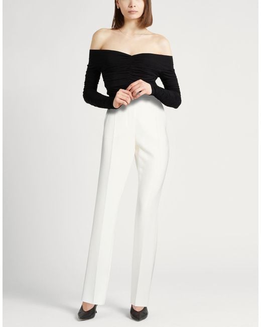 Max Mara White Pants