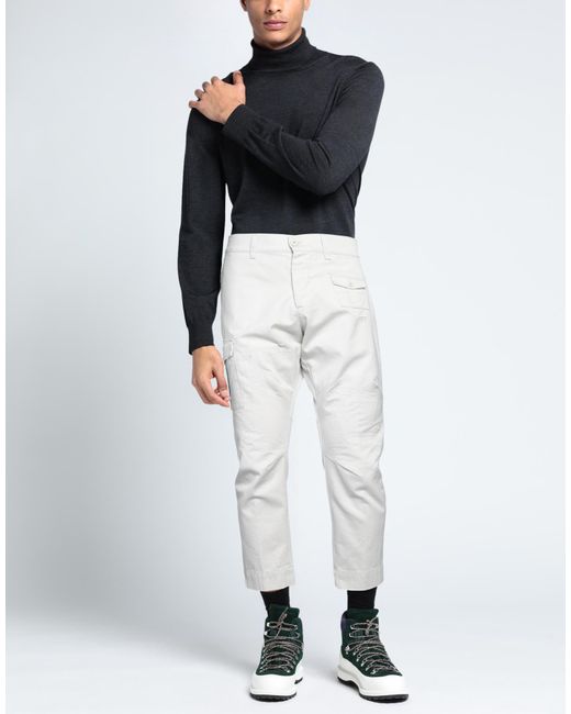 Dondup White Pants for men