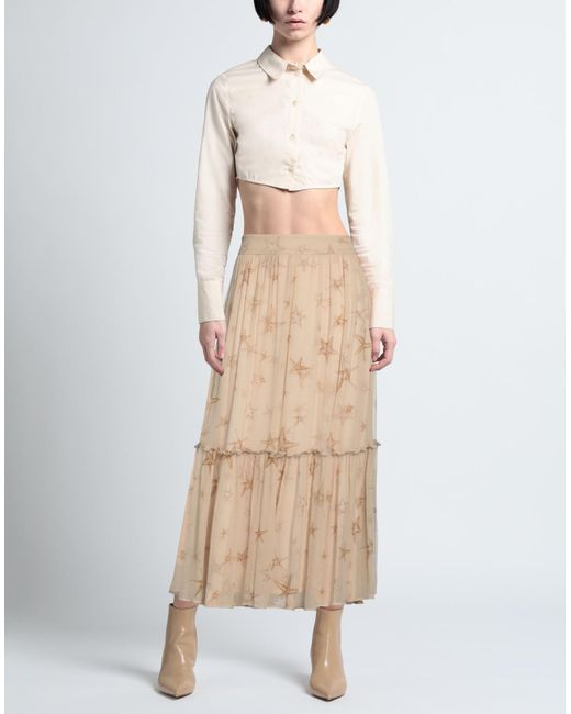 Zamattio Natural Maxi Skirt
