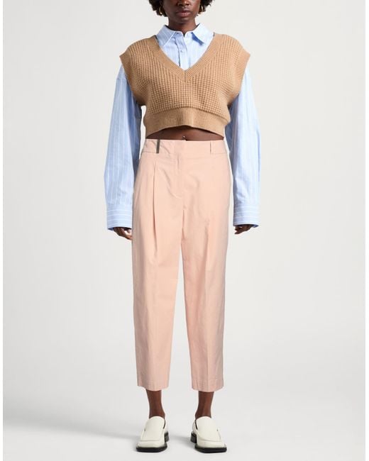 Peserico Orange Trouser