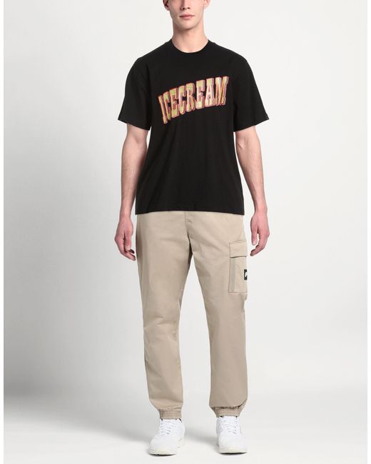 BBCICECREAM Black T-Shirt for men