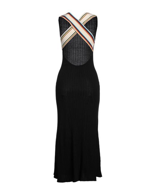 Paul Smith Black Midi Dress