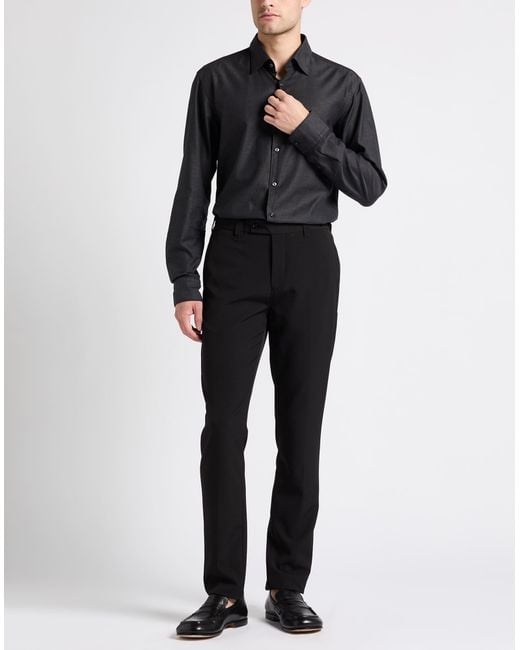 BALR Black Pants Polyester, Recycled Polyester, Elastane for men