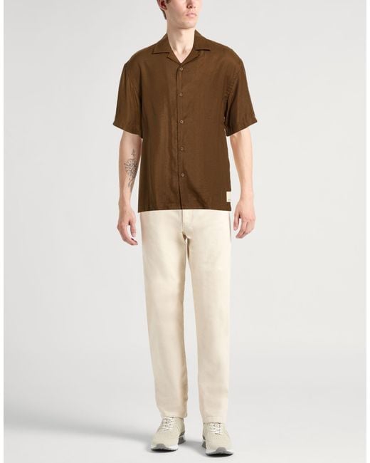 Emporio Armani Brown Shirt for men