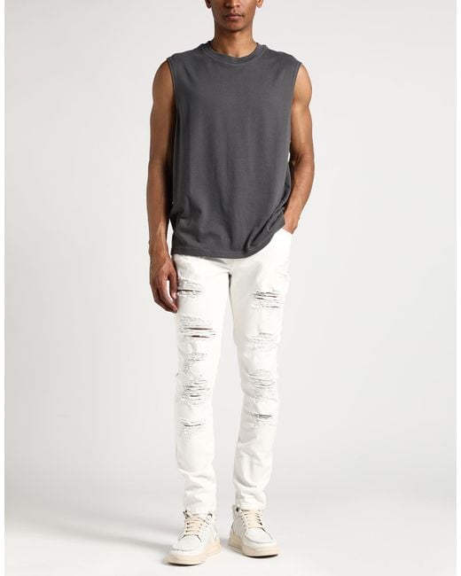 Nostrasantissima White Jeans for men