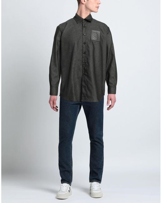 Camicia Jeans di Raf Simons in Gray da Uomo