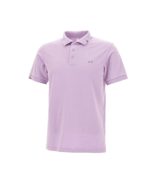Sun 68 Poloshirt in Purple für Herren