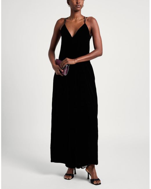 Emporio Armani Black Jumpsuit Viscose, Cupro