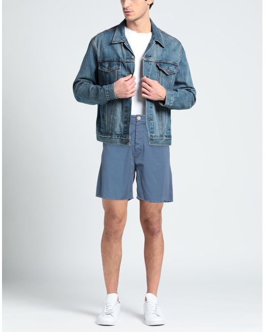 B'Sbee Blue Slate Shorts & Bermuda Shorts Cotton for men