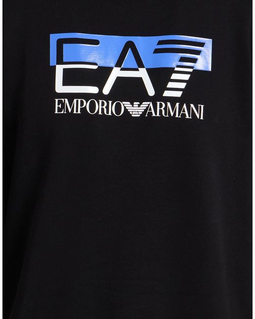 EA7 Black Sweatshirt for men