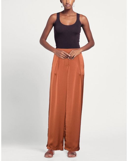 Clips Orange Tricot Pants Polyester