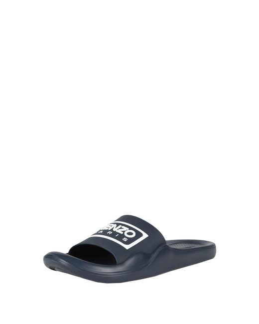 KENZO Blue Sandals for men