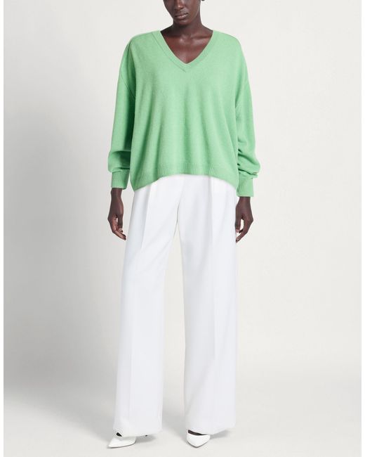 Pullover Not Shy de color Green