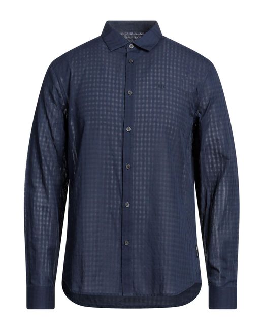 Armani Exchange Shirt in Blue for Men Lyst