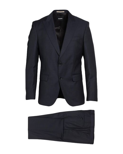 Boss Blue Suits for men