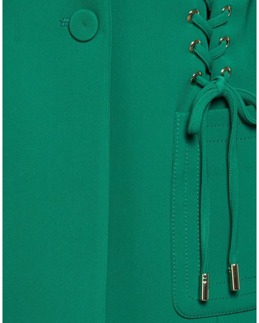 Elie Saab Green Suit Viscose, Elastane