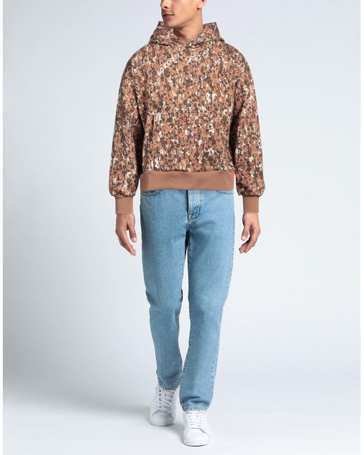 GARMENT WORKSHOP Brown Sweatshirt for men