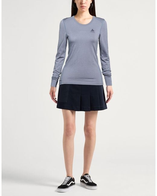 Odlo Blue T-Shirt Merino Wool
