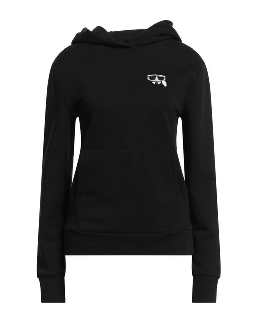 Felpa di Karl Lagerfeld in Black