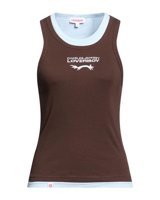 Charles Jeffrey Brown Tank Top
