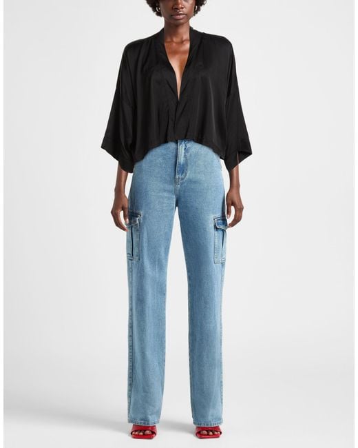 8pm Black Jacket Viscose