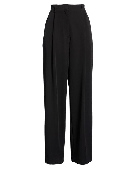THE LATEST Black Pants Polyester, Elastane