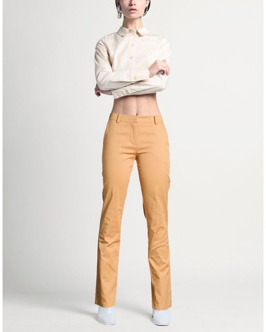 DOUBLE C Natural Pants Cotton, Elastane