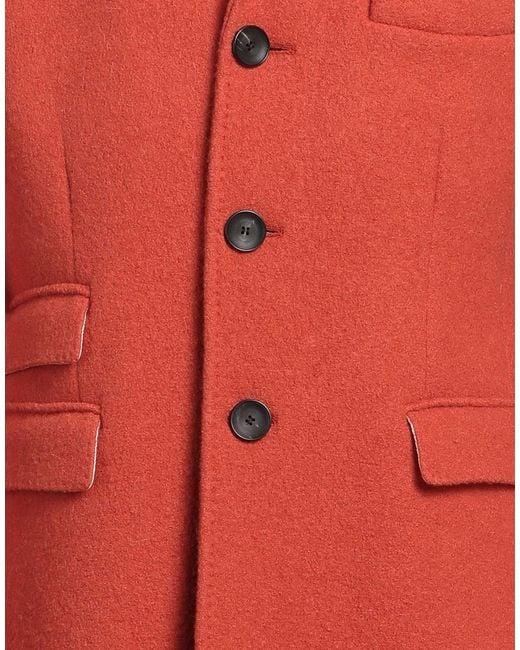 Il Cappottino Red Coat for men