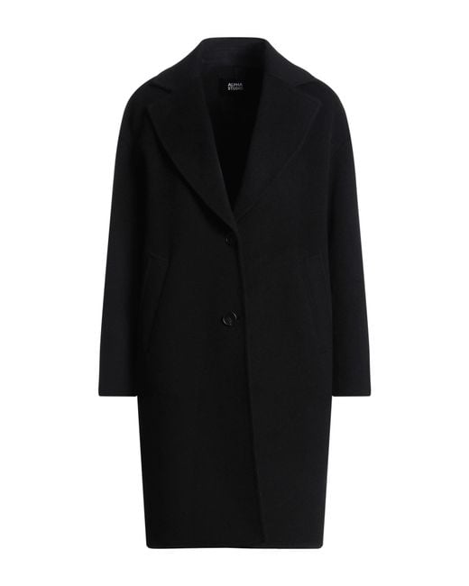 Abrigo Alpha Studio de color Black