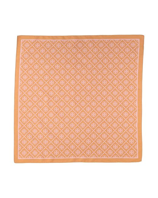 Écharpe Tory Burch en coloris Natural