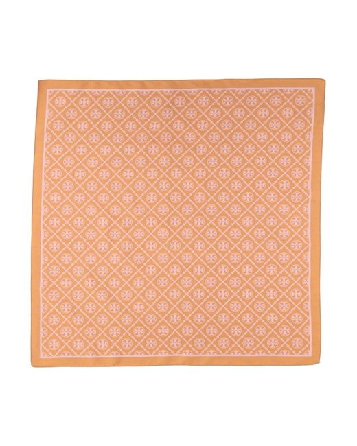 Écharpe Tory Burch en coloris Natural